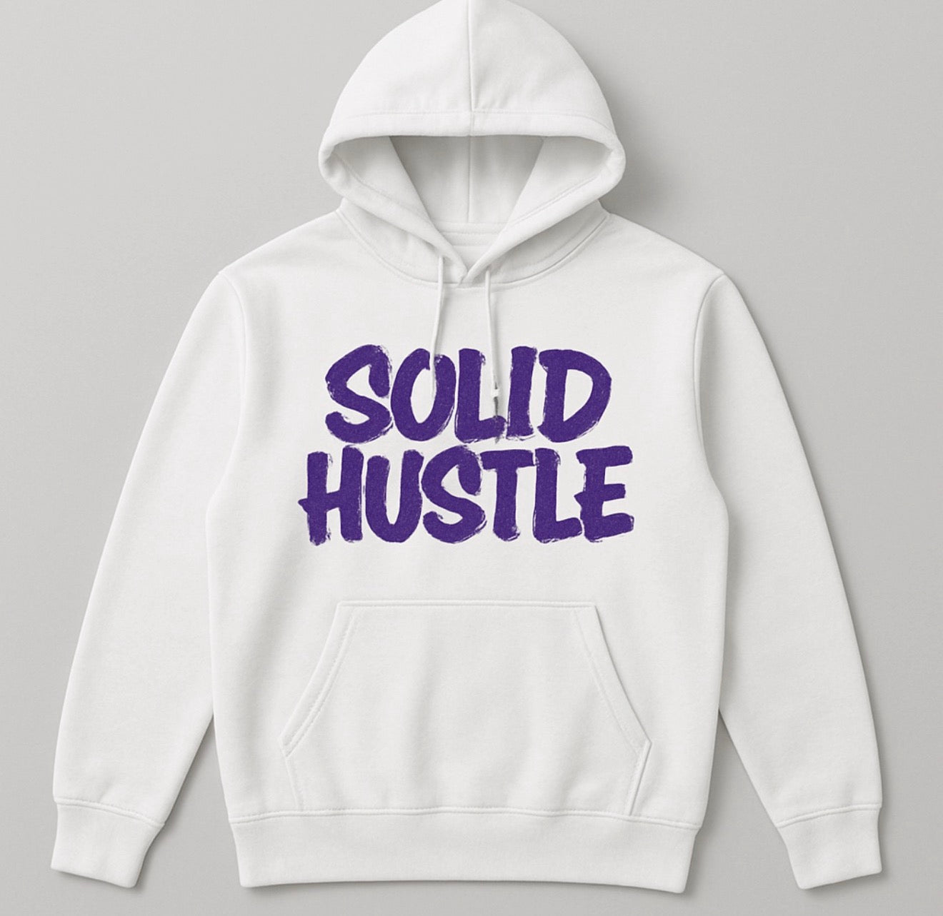 Solid hustle finehoodie